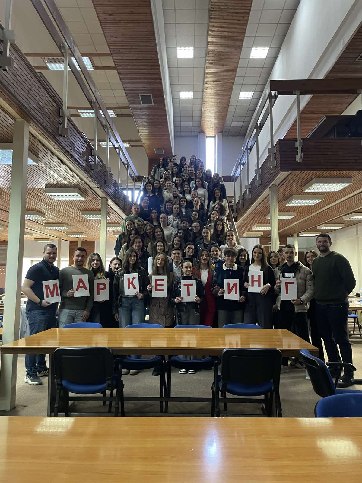 Одржаната креативна работилница во организација на Катедрата Маркетинг